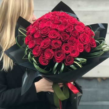 Kırmızı Gül Aşk Buketi