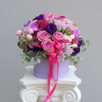 Nora Kutu Aranjman Çiçek