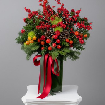 Pamir Yılbaşı Çiçek Aranjman
