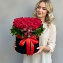 Sevgili Kırmızı Gül Kutusu