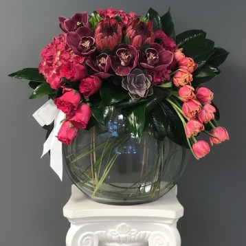 Violet Lale Çiçek Aranjman