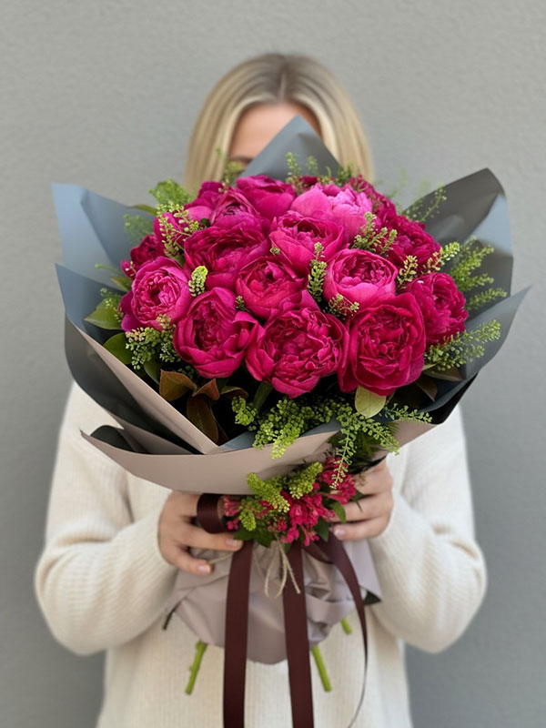 Fuşya Şakayık Buketi