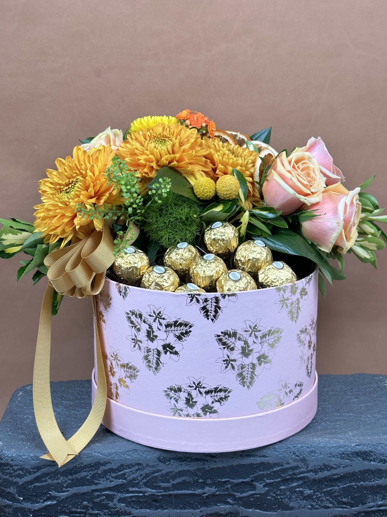 Flowers Chocolate Box