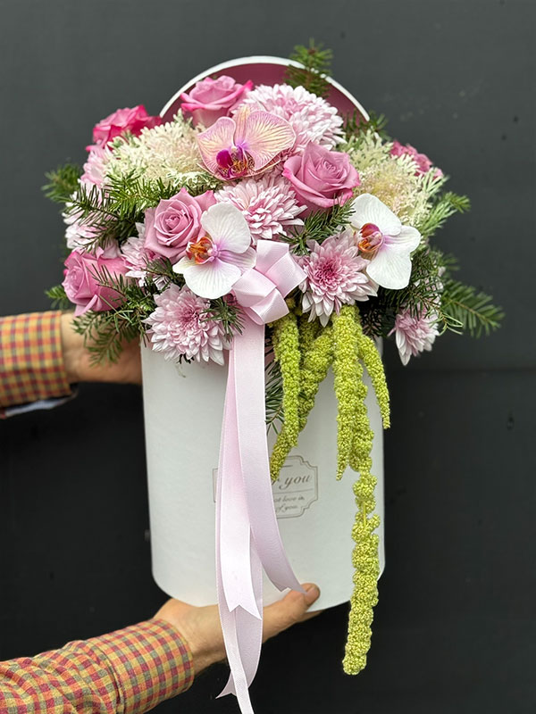 İnes Kutu Çiçek Aranjman