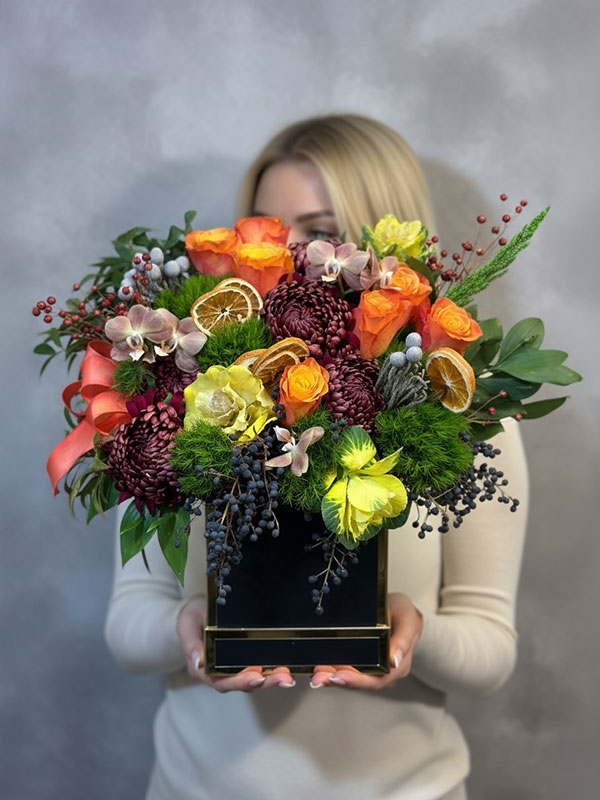 Prestige Kutu Çiçek Aranjman