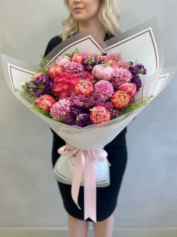 Sümbül Çiçek Buketi