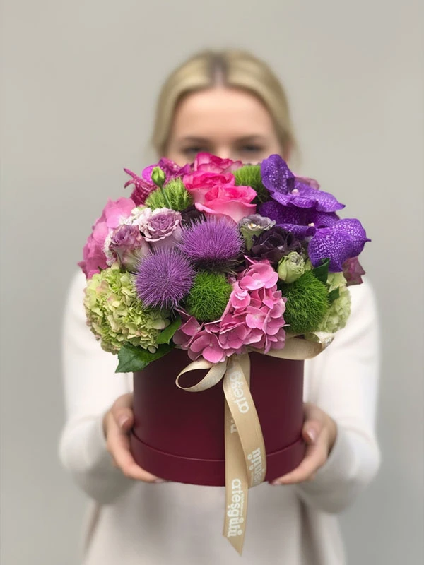 Amara Kutu Aranjman Çiçek