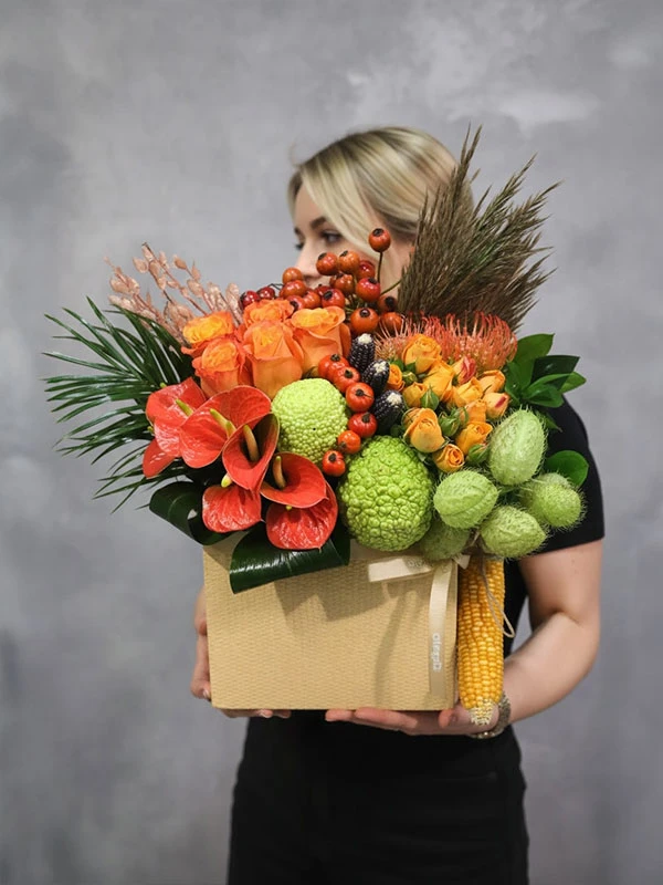 Brisa Kutu Aranjman Çiçek