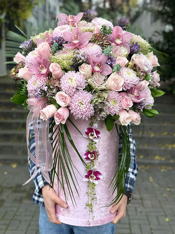 Dev Kutu Aranjman Çiçek