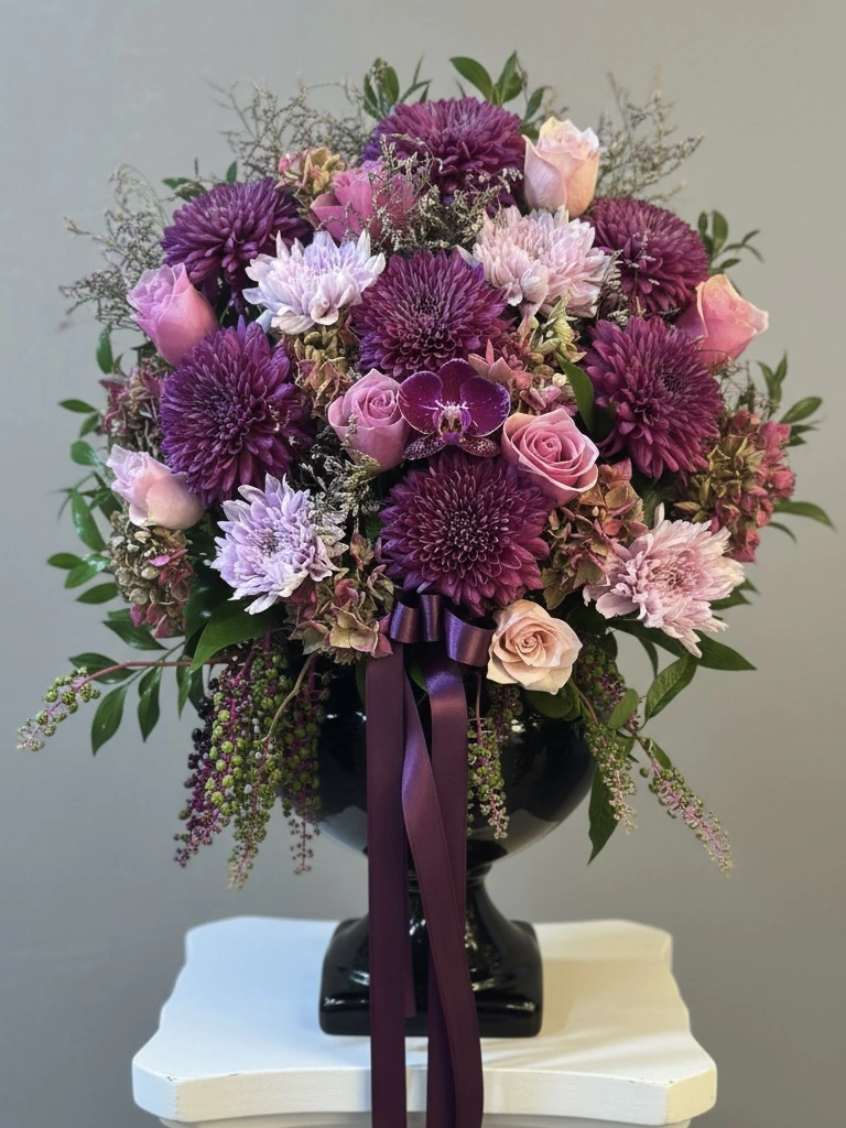 Plum Elegance Aranjman