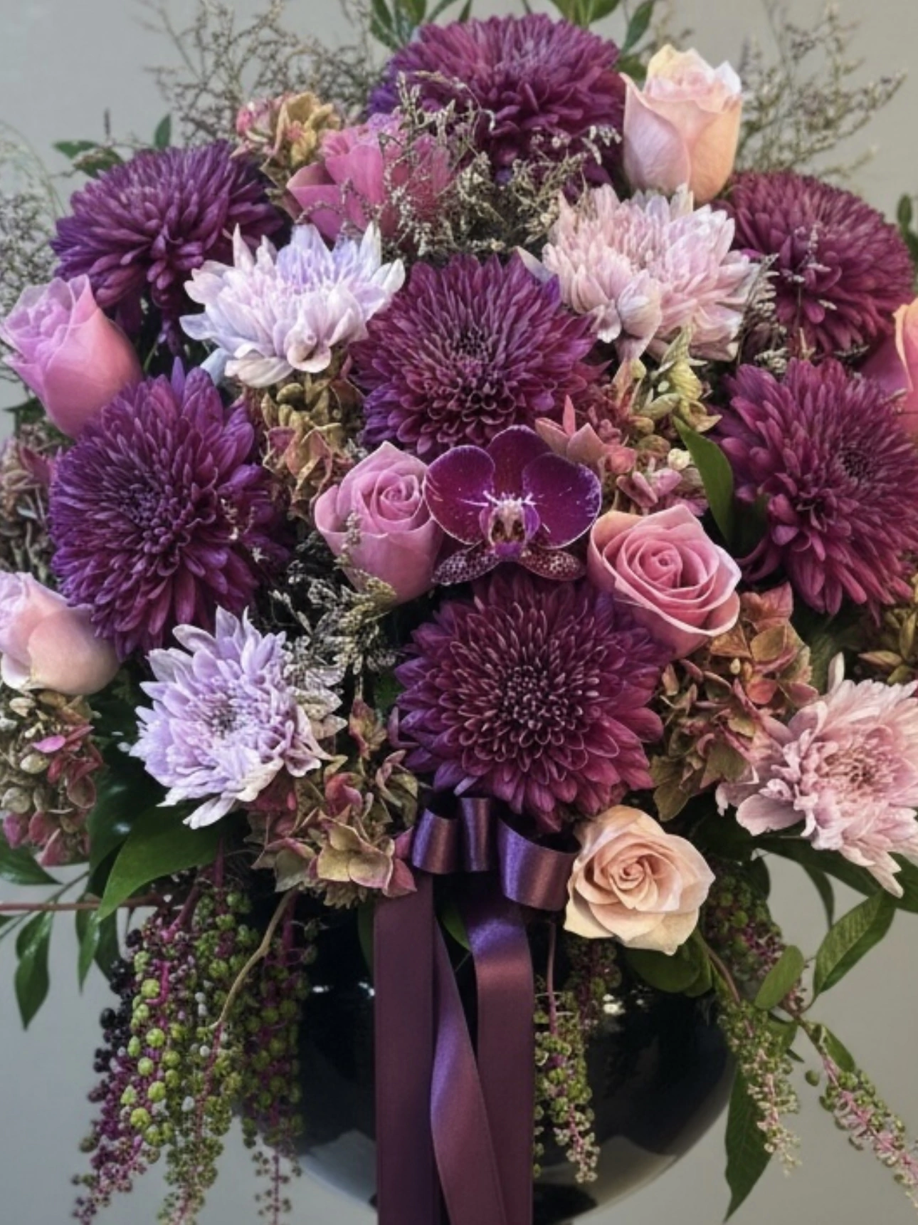 Plum Elegance Aranjman
