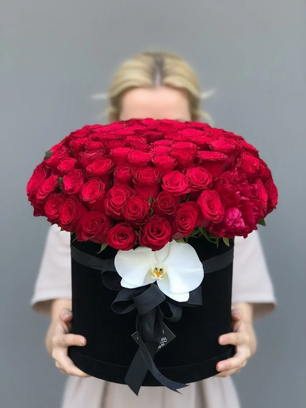 Kairi Kutu Kırmızı Gül