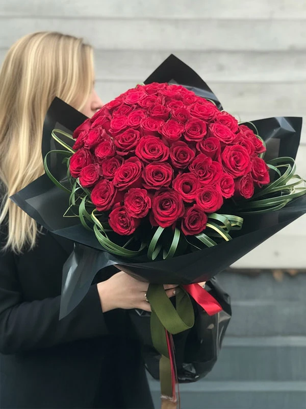 Kırmızı Gül Aşk Buketi