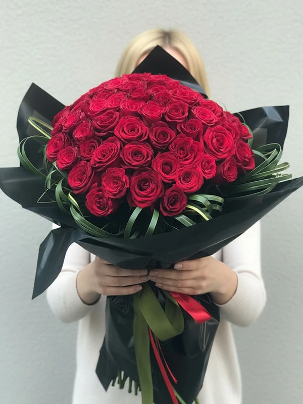 Kırmızı Gül Aşk Buketi