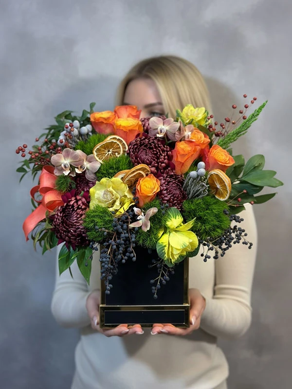 Prestige Kutu Çiçek Aranjman