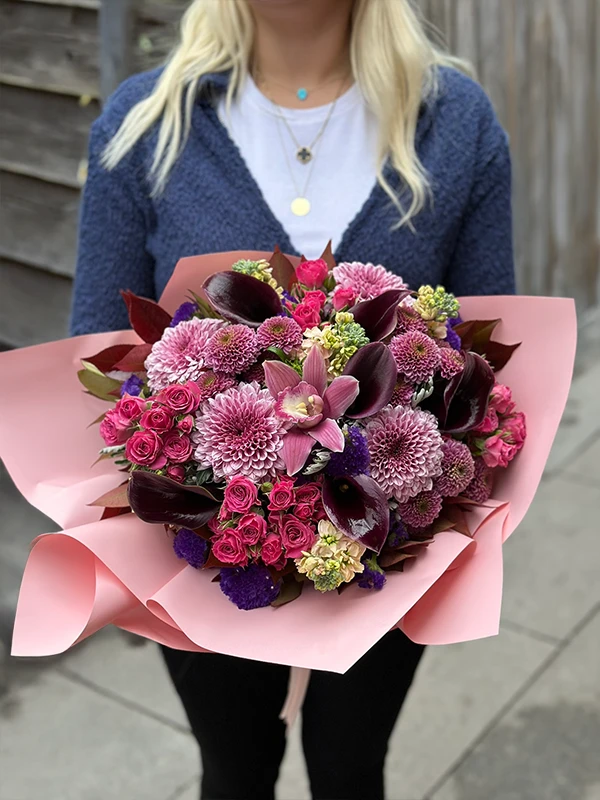 Rengarenk Çiçek Buketi