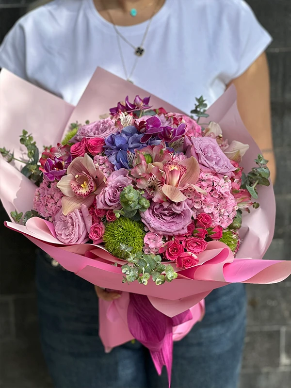 Renkli Çiçek Buket