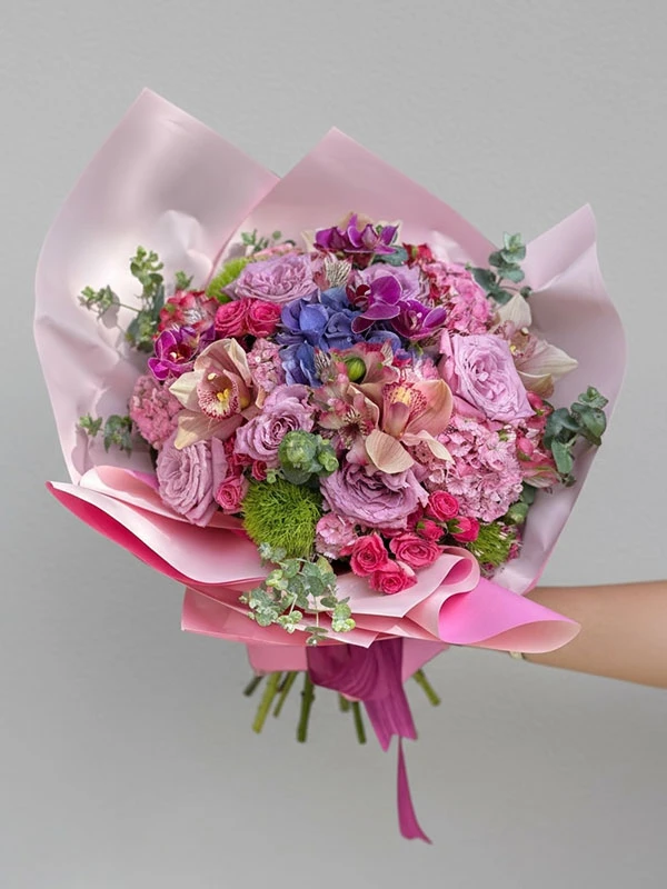 Renkli Çiçek Buket