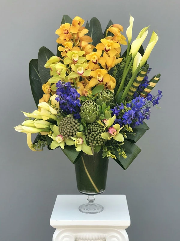 Spidyum Orkideli Çiçek Aranjman