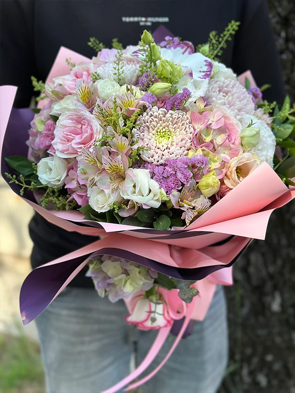 Tia Soft Çiçek Buketi
