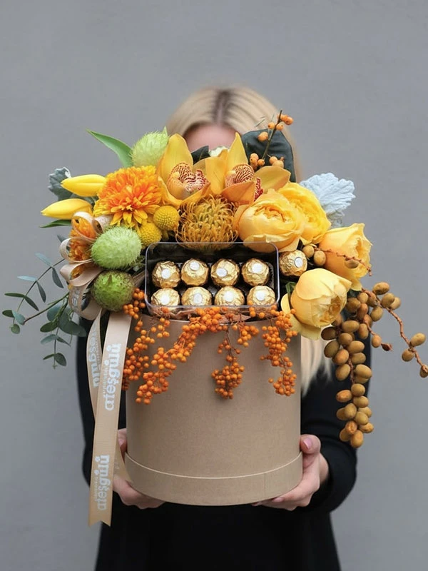 Tigrisa Kutu Aranjman Çiçek