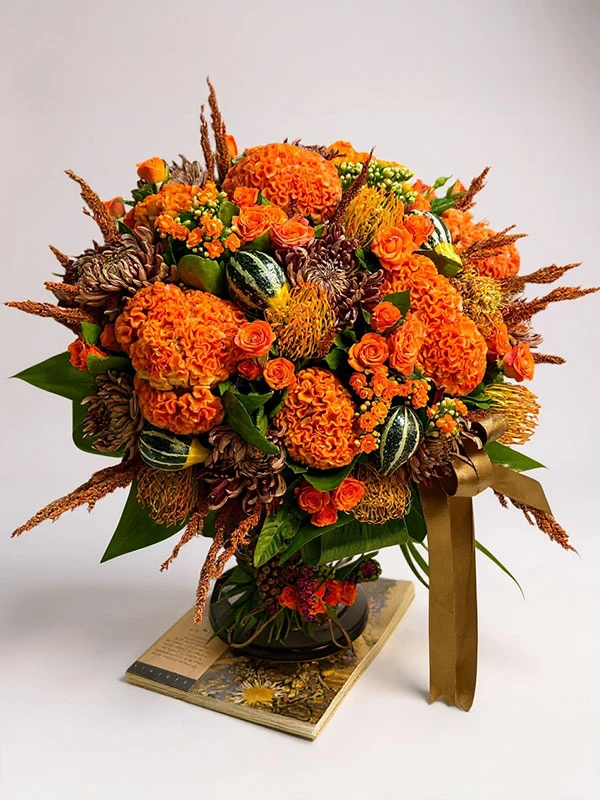 Turuncu Kıvılcım Aranjman Çiçek