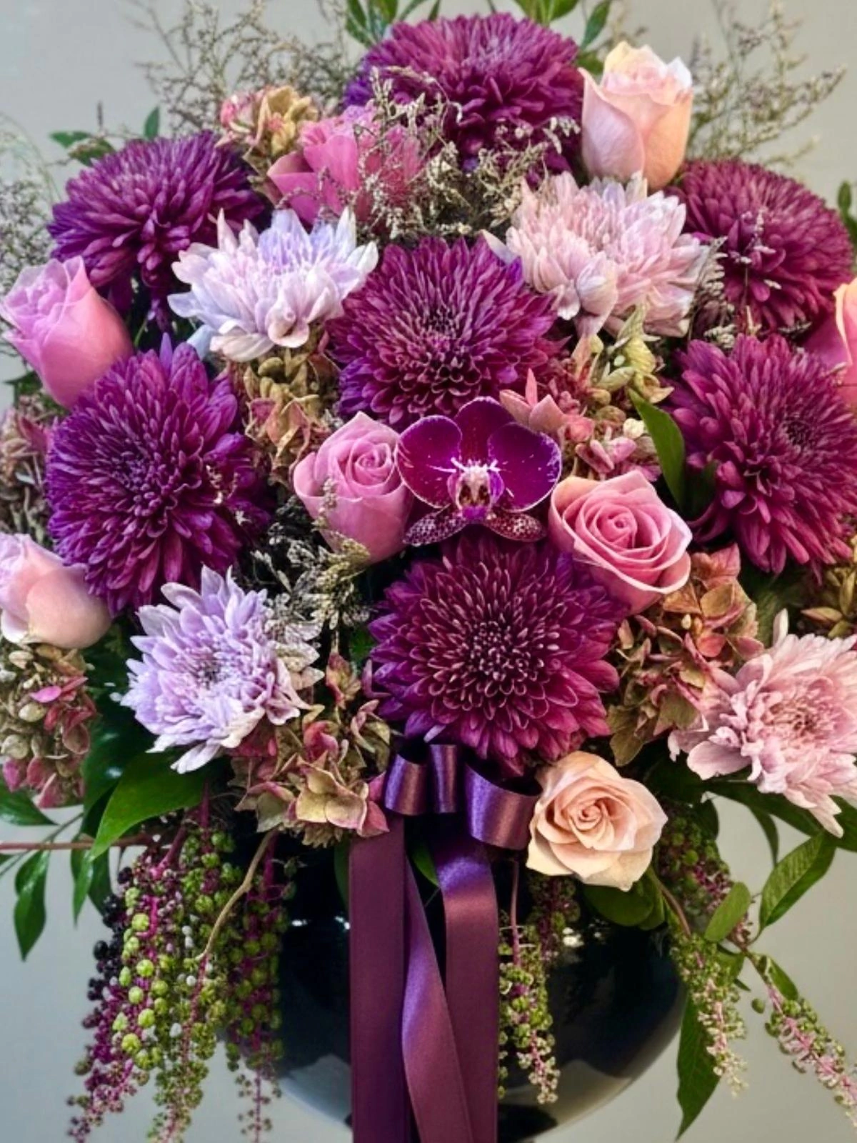 Plum Elegance Aranjman