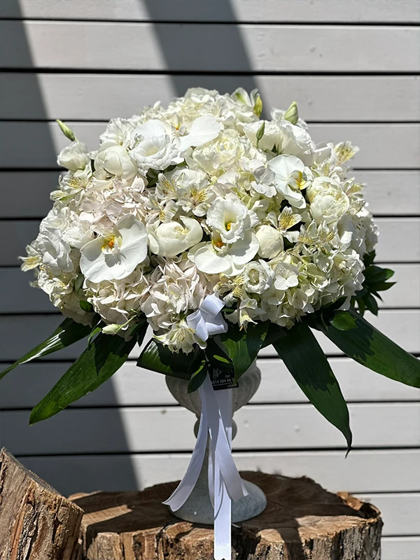 Yulia Beyaz Aranjman Çiçek